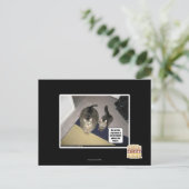 Hij sez hes uitgebeend groot briefkaart (Staand voorkant)