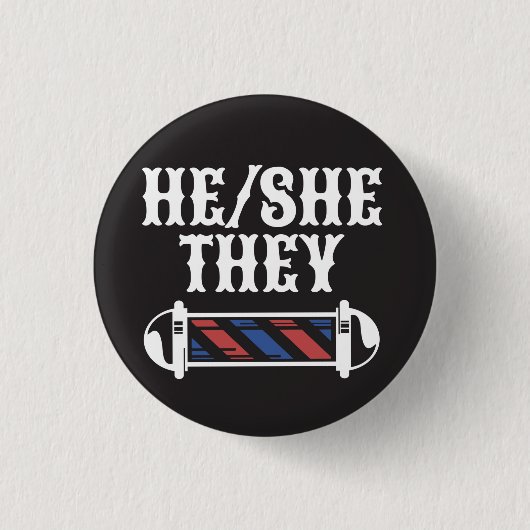 HIJ/SHE/ZE Pronoun Button (Voorkant)