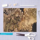 “Hij speelde tot de kamer vol was met Arthur Rackh Tissuepapier (Craft)