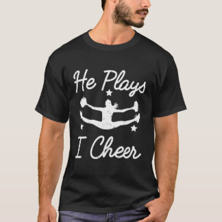 Hij speelt in Cheer Cheerleading Boyvriend T-shirt