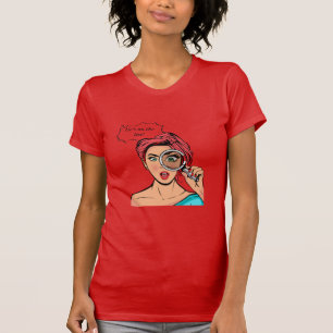 Hij staat in het rood op de lijst t-shirt