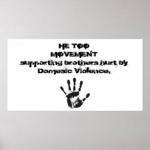 Hij te Movement Banner Poster