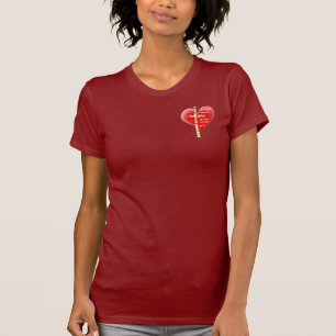 Hij toonde hun de volle omvang van zijn liefde. t-shirt