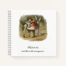 Hij vindt haar Romantische Valentijnsdag uit de bu Notitieboek