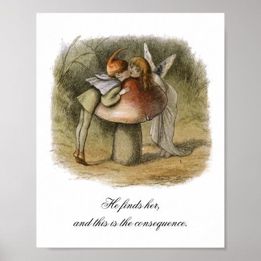 Hij vindt haar Romantische Valentijnsdag uit de bu Poster (Voorkant)