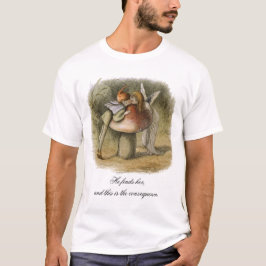 Hij vindt haar Romantische Valentijnsdag uit de bu T-shirt