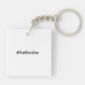 Hij voor haar sleutelhanger (Achterkant)