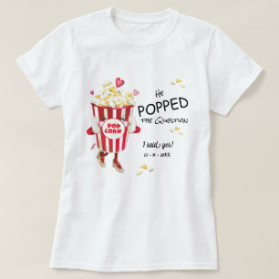 Hij vroeg ten huwelijk Eerste hulp bij huwelijk Po T-shirt