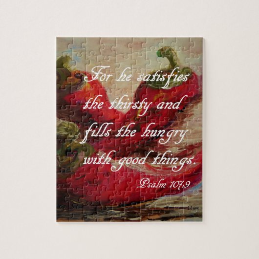 Hij vult de Hongaren Legpuzzel (Verticaal)