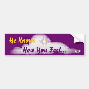 Hij weet hoe-aanpassen bumpersticker
