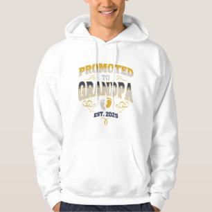 Hij werd gepromoveerd tot opa Est. 2025 De eerste Hoodie