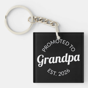 Hij werd gepromoveerd tot opa Est. 2026 I Sleutelhanger