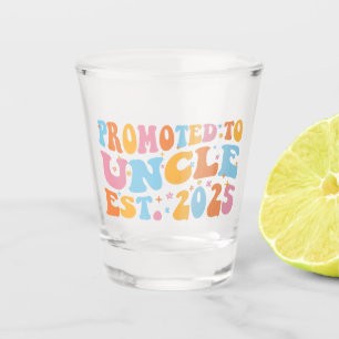 Hij werd gepromoveerd tot Uncle Est. 2025 III Shot Glas