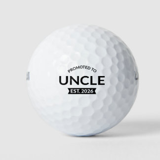 Hij werd gepromoveerd tot Uncle Est. 2026 II Golfballen