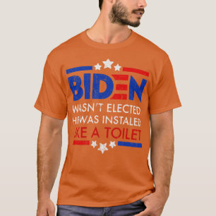 Hij werd niet gekozen als een toilet t-shirt