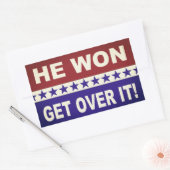 Hij zal er overheen komen! Stickers (Envelop)