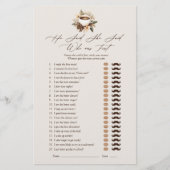 Hij zei dat ze Floral Coffee Vrijgezellenfeest Gam (Voorkant)