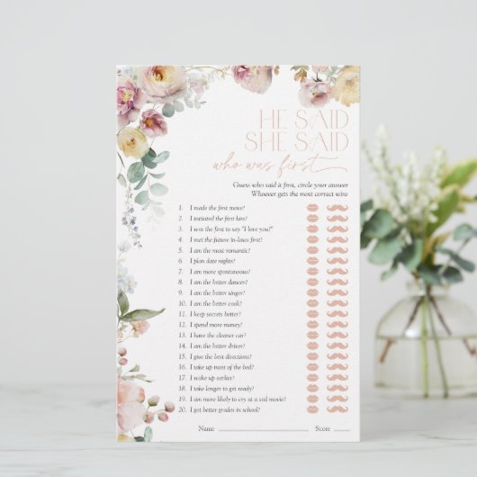 Hij zei dat ze roze Vrijgezellenfeest spel zei (Staand voorkant)