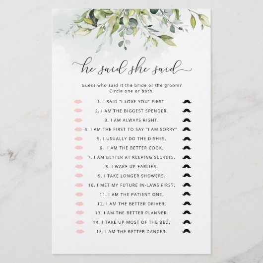 Hij zei dat ze vrijgezellenfeest spel zei (Voorkant)