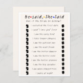 Hij zei dat ze zei (Voorkant / Achterkant)