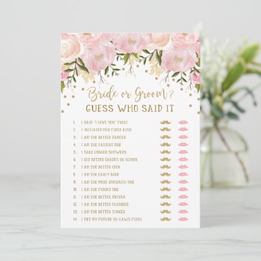 Hij zei dat ze zei dat het Vrijgezellenfeest van B (Staand voorkant)