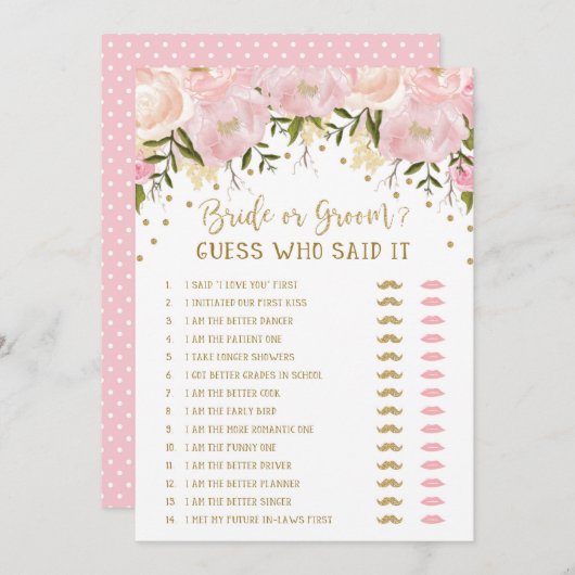 Hij zei dat ze zei dat het Vrijgezellenfeest van B (Voorkant / Achterkant)