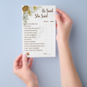 Hij zei dat ze zei dat het Vrijgezellenfeest van B Flyer (Hand)