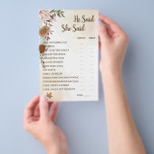 Hij zei dat ze zei dat het Vrijgezellenfeest van B Flyer (Hand)