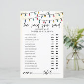 Hij zei dat ze zei dat Vrijgezellenfeest Game was. (Staand voorkant)