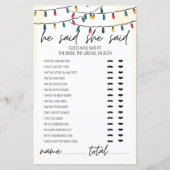 Hij zei dat ze zei dat Vrijgezellenfeest Game was. (Voorkant)