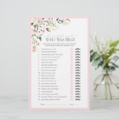 Hij zei dat ze zei dat ze roze bloemen Vrijgezelle (Staand voorkant)