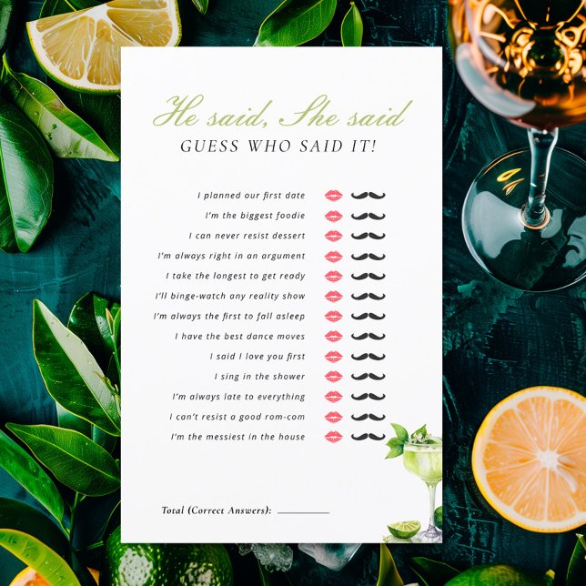 Hij zei dat zij zei Mexicaanse Fiesta Bruiloftsspe (Creator heeft geüpload)