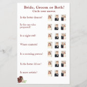 Hij zei: "Ze zei dat het schoenenspel was Flyer (Voorkant)