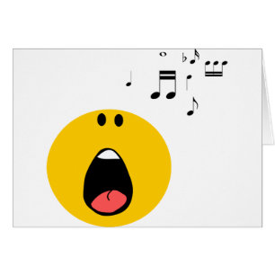 hij zingt zijn hart uit