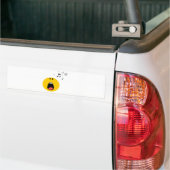 hij zingt zijn hart uit bumpersticker (Op Truck)