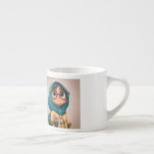Hijab Girl Espresso Mug (Droite)