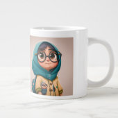 Hijab Girl Jumbo Mug (Droite)