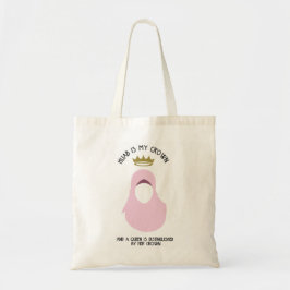 Hijab is mijn kroon - HIJAB - pincode - FACELESS Tote Bag