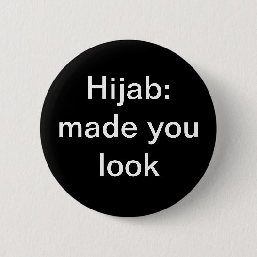 Hijab: Laat je Button zien (Voorkant)
