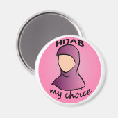 Hijab mijn keuze magneet (Voorkant / Achterkant)