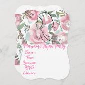 Hijab-partij Kaart (Voorkant / Achterkant)