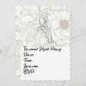 Hijab-partij Kaart (Voorkant / Achterkant)