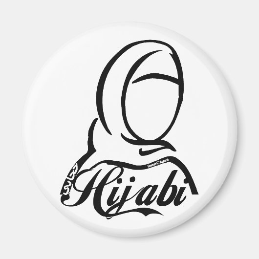 Hijabi Magneet (Voorkant)