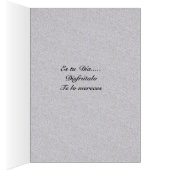 Hijo de Felicitacion de Graduacion (Intérieur (Droit))