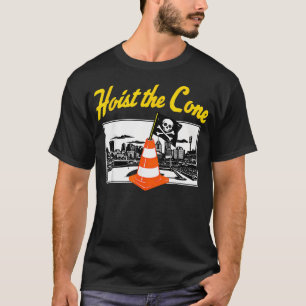 Hijs De Kegel Grappige Honkbal T-shirt