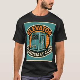 Hijsliefhebbersclub – Modern ontwerp T-shirt