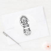 Hike ADK Ronde Sticker (Envelop)