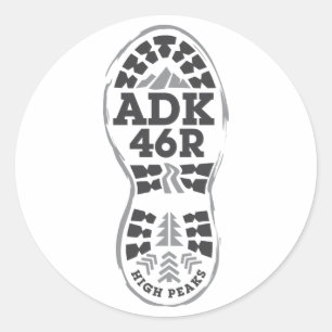 Hike ADK Ronde Sticker