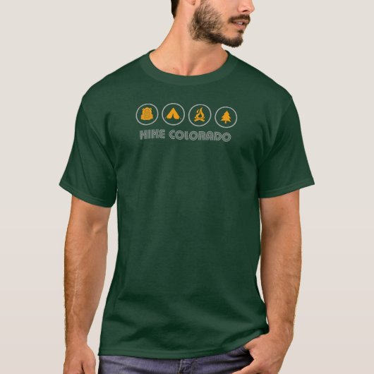 Hike Colorado T-shirt (Voorkant)