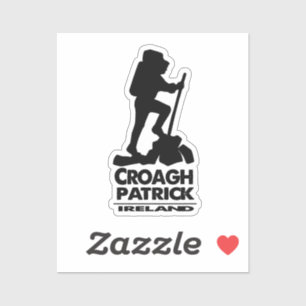 Hike Croagh Patrick - Ierland - Sticker